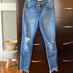 Madewell Distressed Skinny Jeans